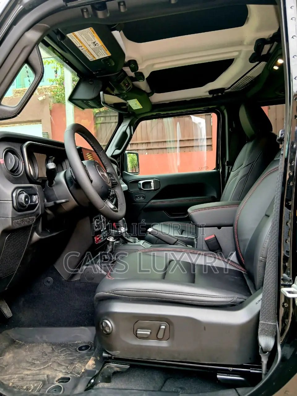 Jeep Wrangler Rubicon X 4 Door 4x4 2025 Noir