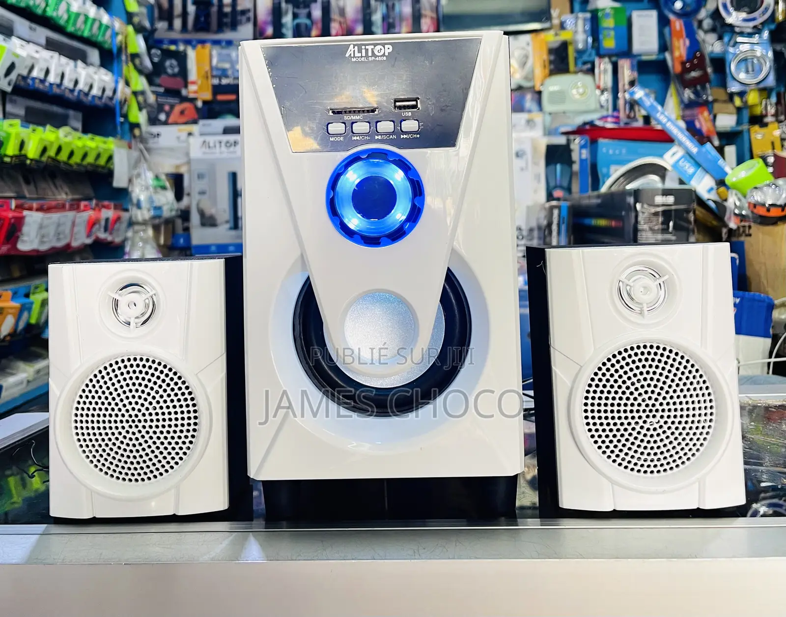 ALiTOP Woofer SP - 4508 Home Cinéma Chaine Hifi