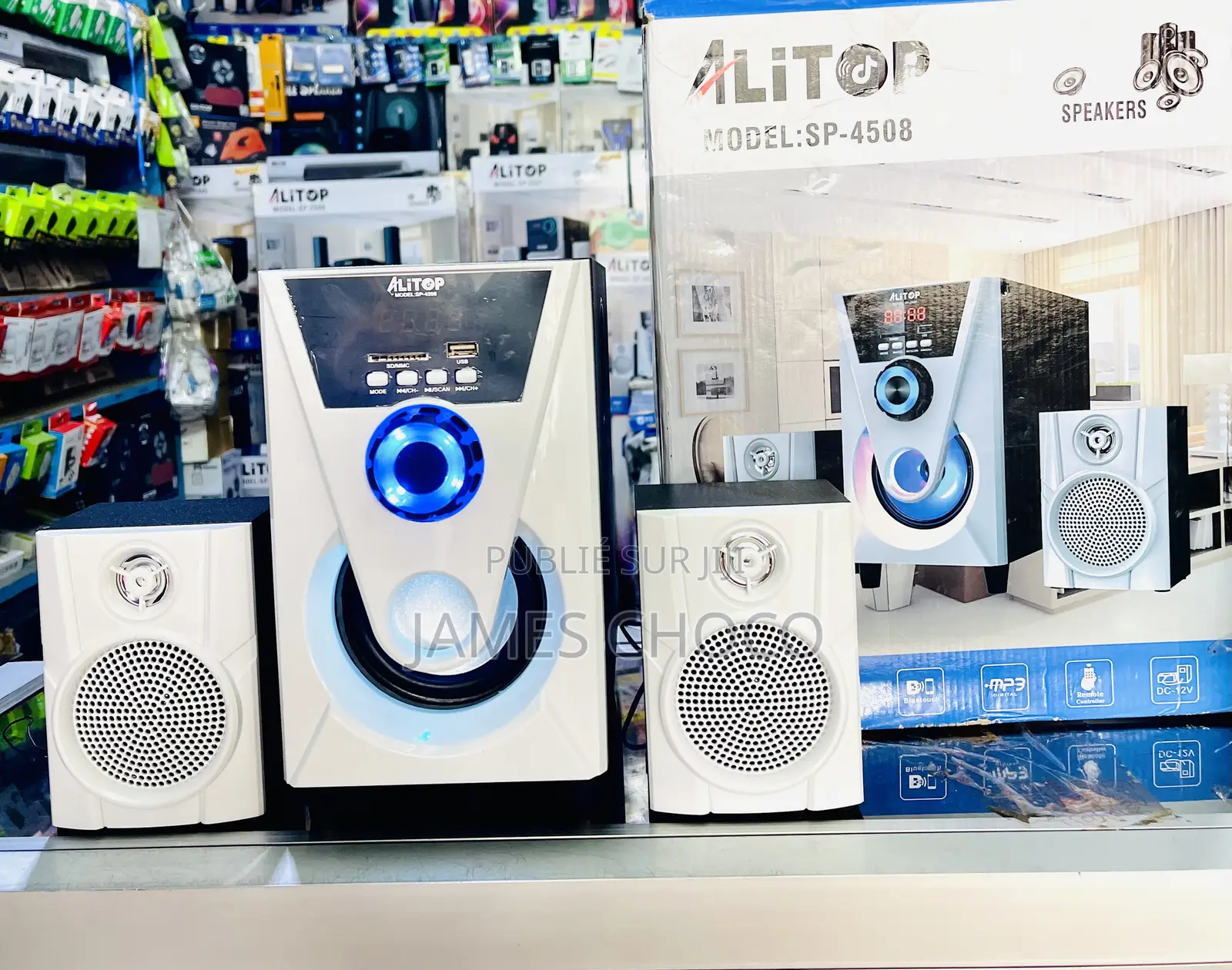 ALiTOP Woofer SP - 4508 Home Cinéma Chaine Hifi