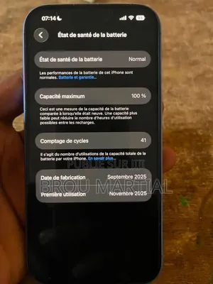 Nouveau Apple iPhone 16 256 GB Bleu