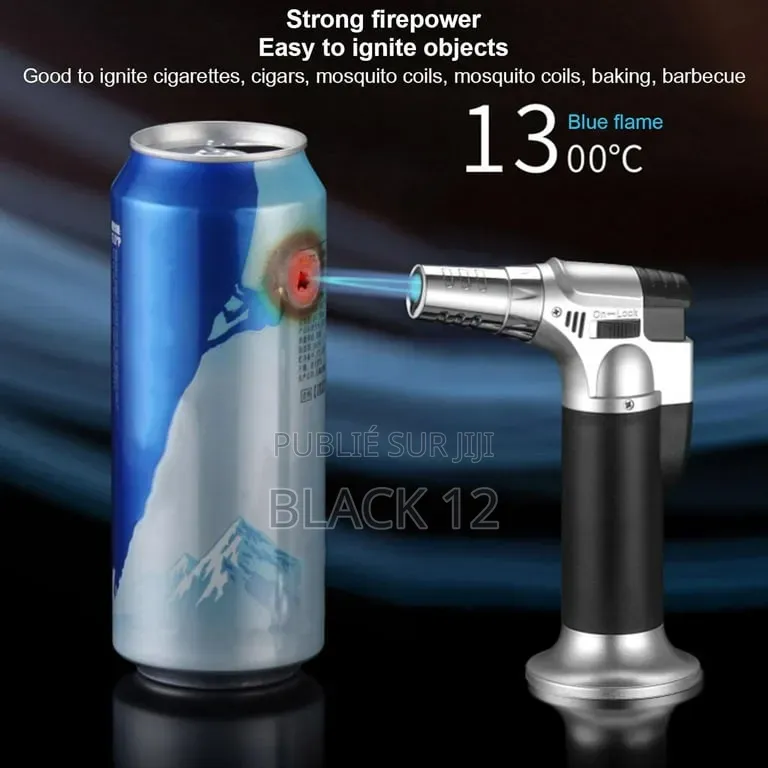 Briquets Chalumeaux À Butane Rechargeables Pour Cigare