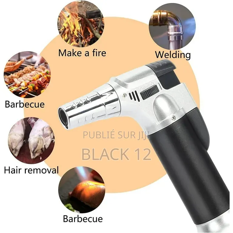 Briquets Chalumeaux À Butane Rechargeables Pour Cigare