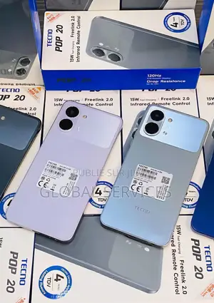 Nouveau Tecno Pop 20 128 GB Bleu