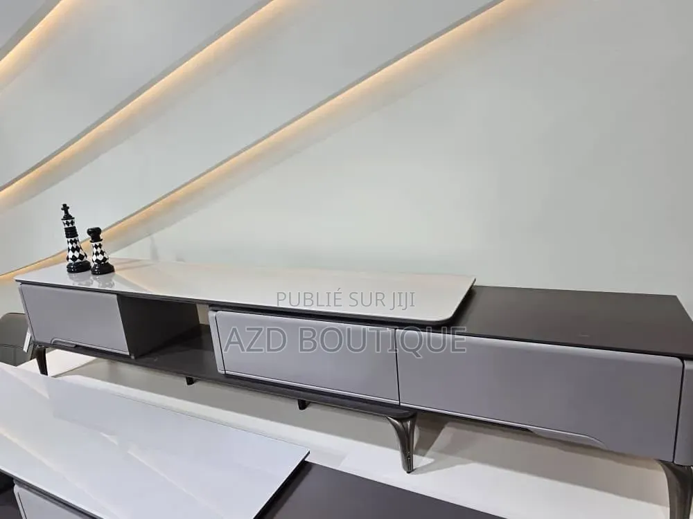 Meuble TV Au Design Luxueux Importé 1.70m 1.80m Et 2m