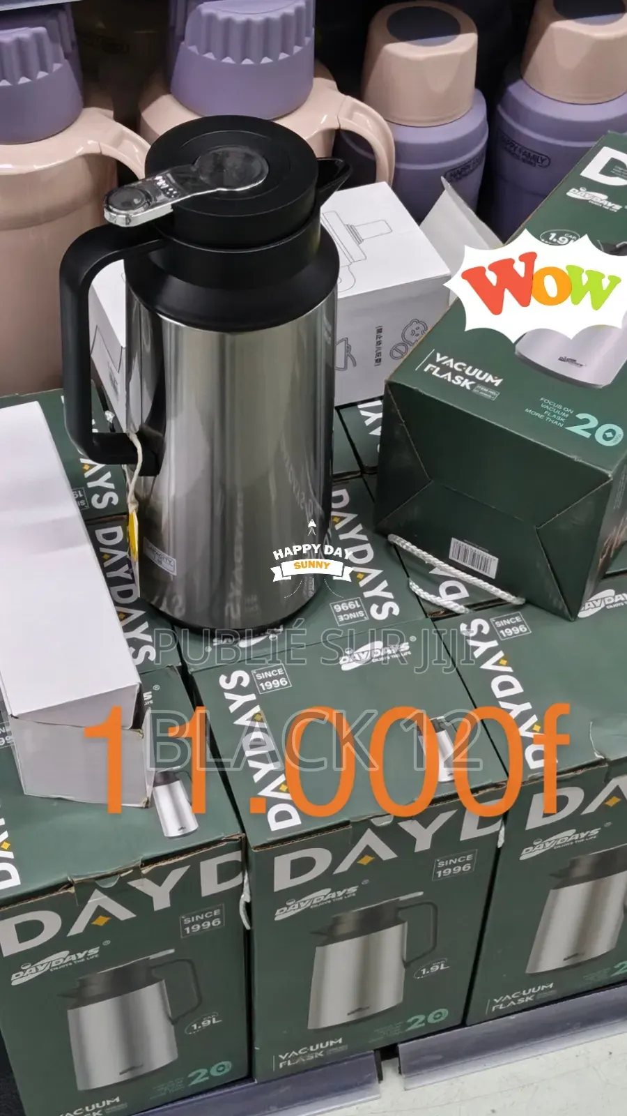 Carafe Thermique Conservateur d'Eau Et Lait