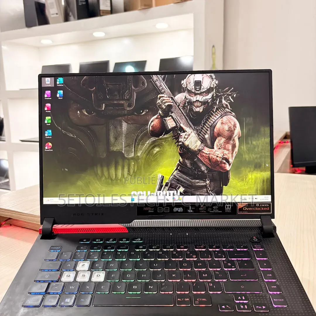 Nouveau Ordinateur portable Asus ROG Strix G15 32GB AMD Ryzen 7 SSD 1T
