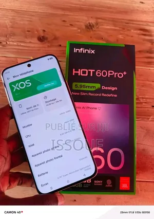 Nouveau Infinix Hot 60 Pro+ 256 GB Autre