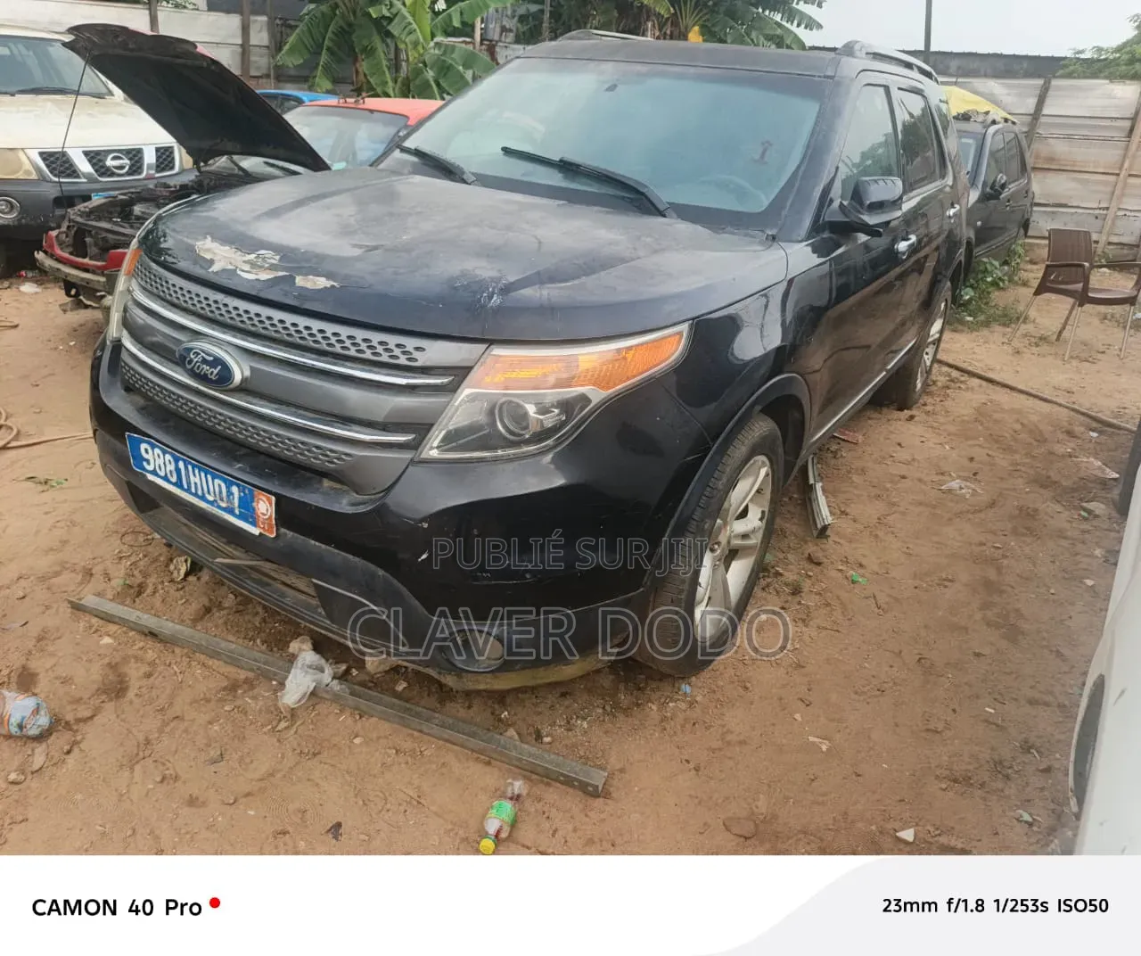 Ford Explorer 2012 Noir