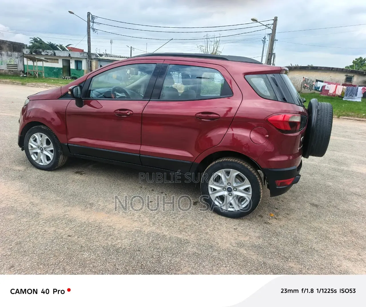 Ford Ecosport 2017 Rouge