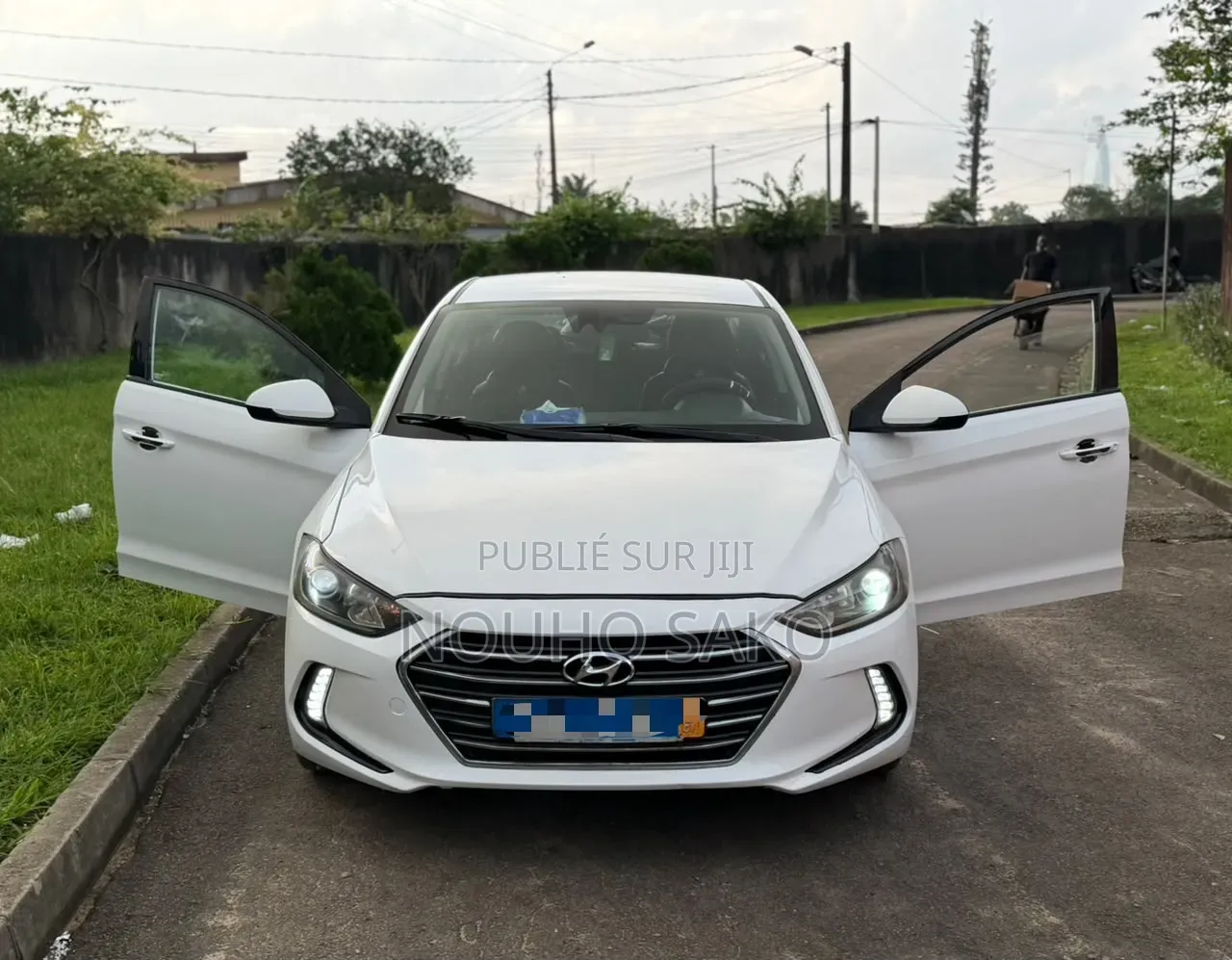 Hyundai Elantra 2018 Blanc