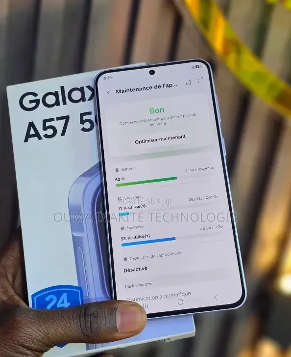 Nouveau Samsung Galaxy A57 256 GB Bleu