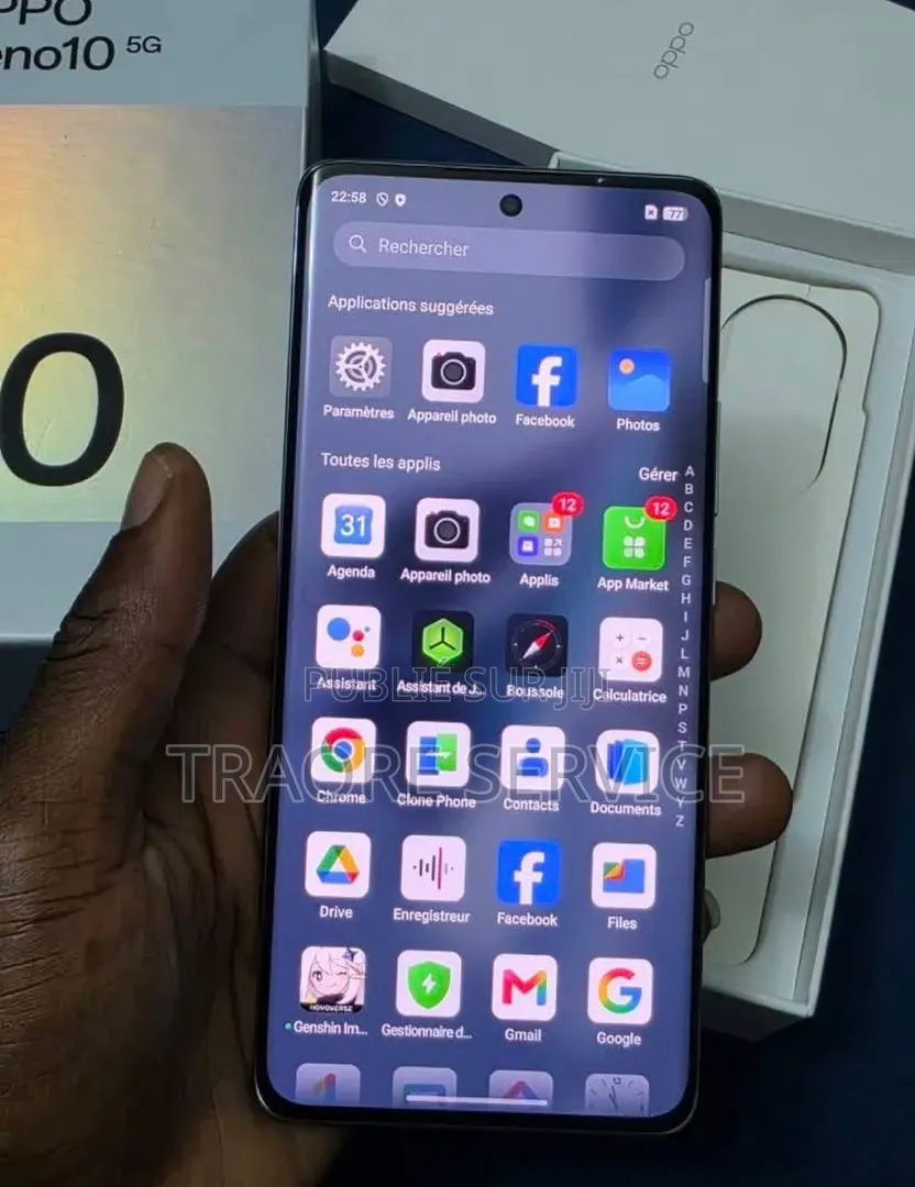 Nouveau Oppo Reno10 256 GB Autre