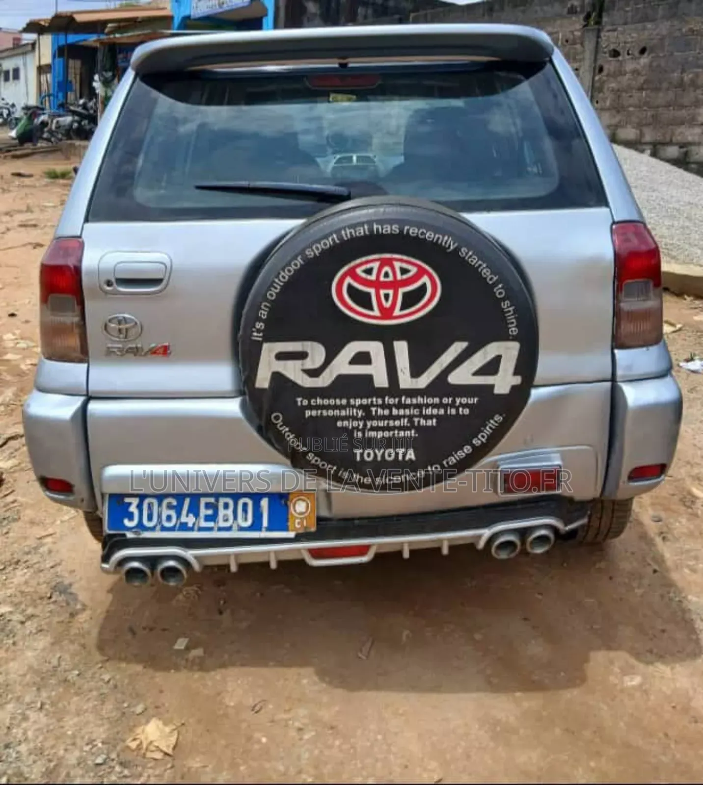Toyota RAV4 Automatic 2002 Blanc cassé