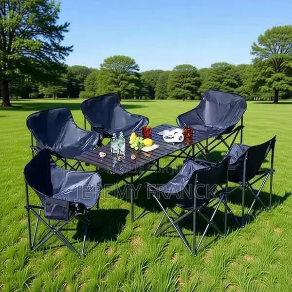 Ensemble Chaise Pliable ( 2 Chaises+ 1 Table )