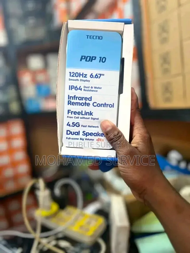 Nouveau Tecno Pop 10 128 GB Autre