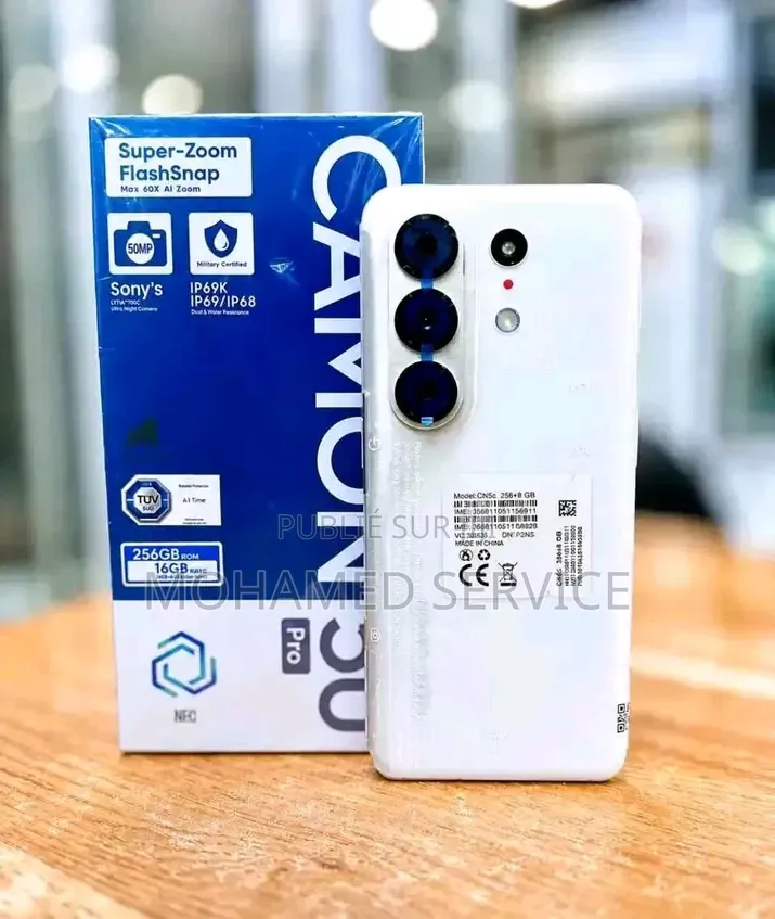 Nouveau Tecno Camon 50 256 GB Autre