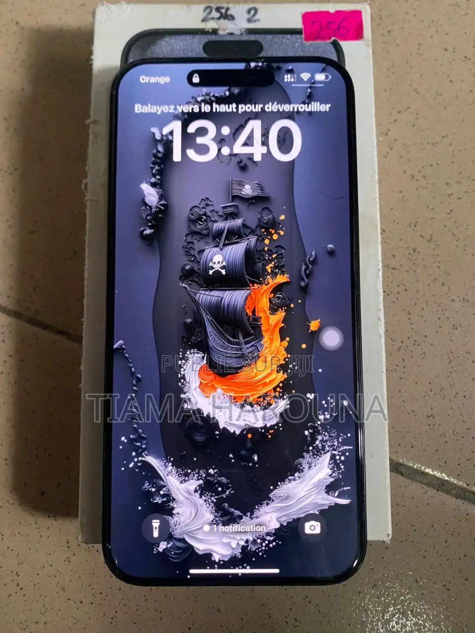 Nouveau Apple iPhone 15 Pro Max 256 GB Bleu