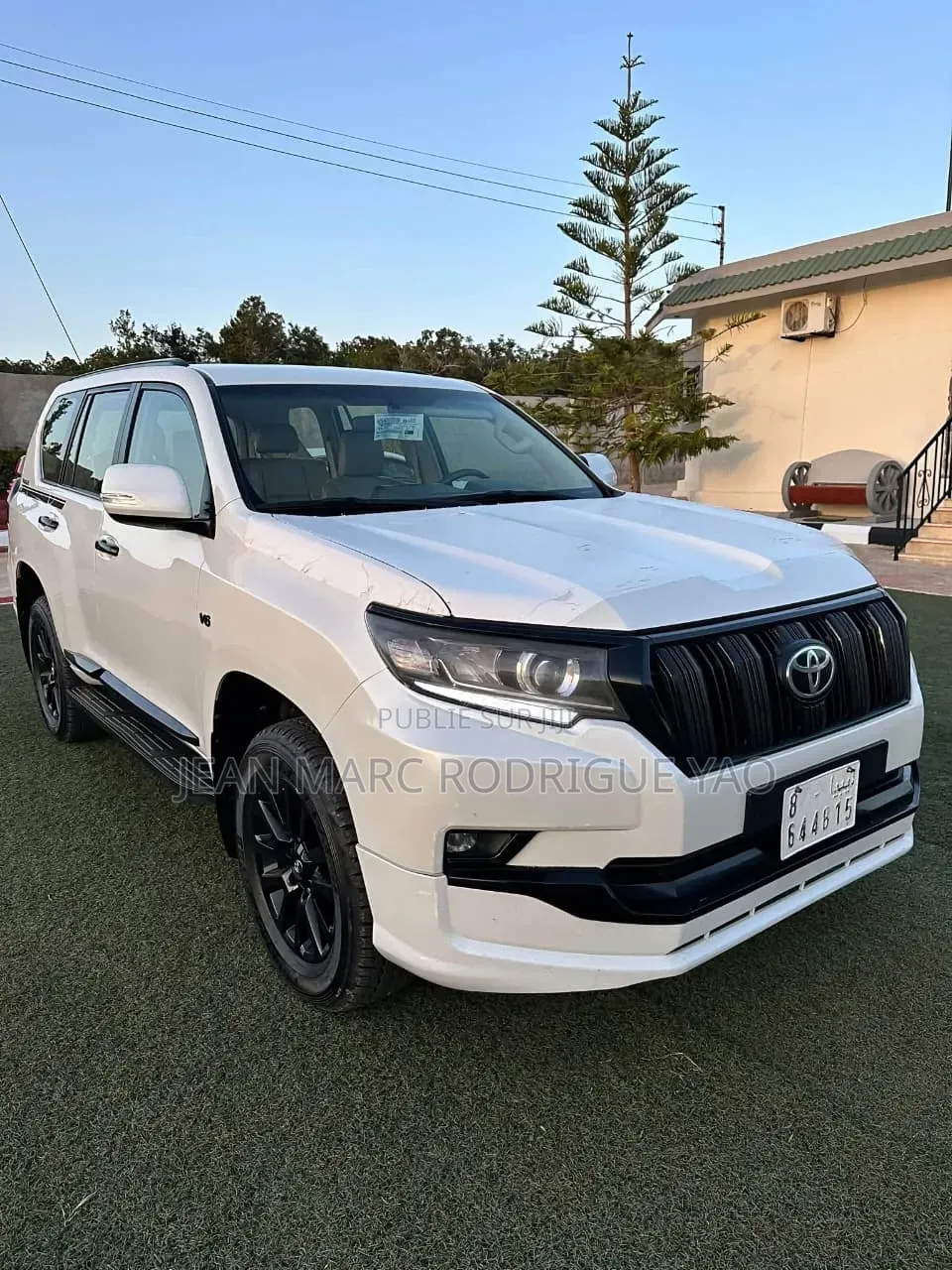 Toyota Land Cruiser Prado 2021 Blanc cassé