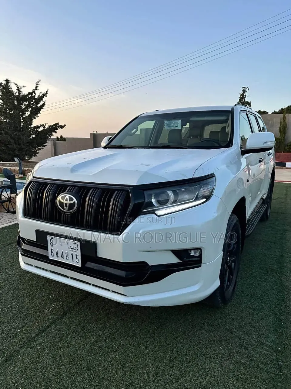 Toyota Land Cruiser Prado 2021 Blanc cassé