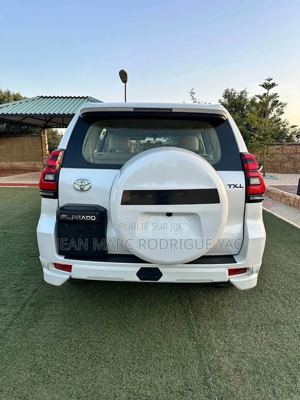 Toyota Land Cruiser Prado 2021 Blanc cassé