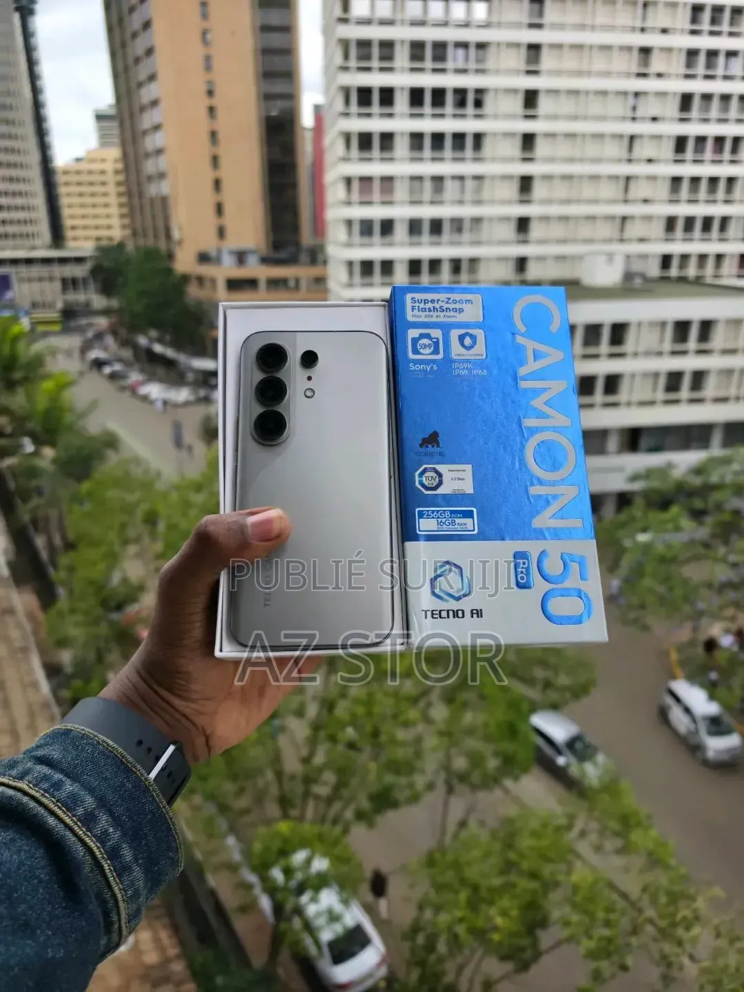 Nouveau Tecno Camon 50 Pro 256 GB Gris