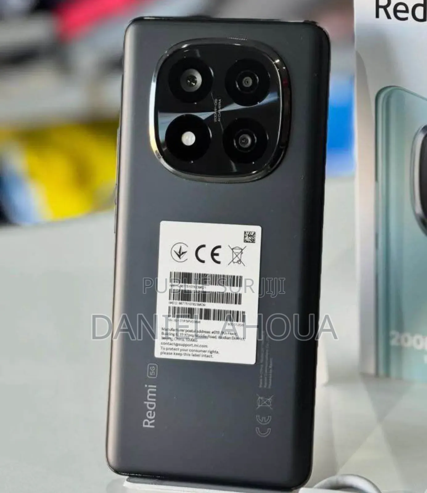 Nouveau Xiaomi Redmi Note 14 Pro+ 256 GB Noir