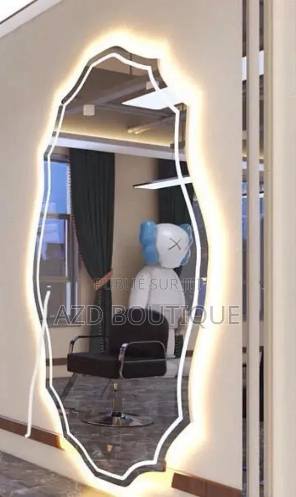 Miroir Avec Lumière Led Pour Salon De Beauté,magasin,domicile 170/70cm