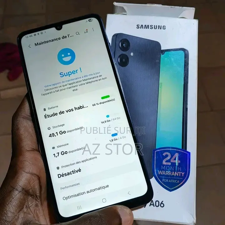 Samsung Galaxy A06 64 GB Noir