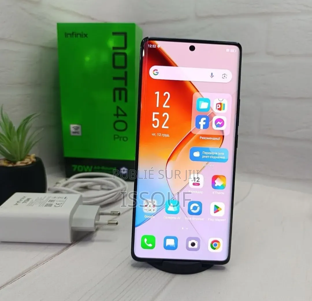 Nouveau Infinix Note 40 Pro 5G 256 GB Autre