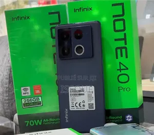 Nouveau Infinix Note 40 Pro 5G 256 GB Autre