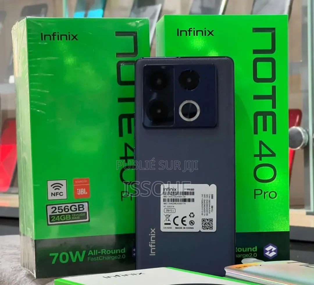 Nouveau Infinix Note 40 Pro 5G 256 GB Autre