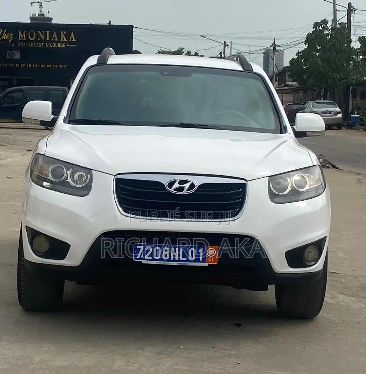 Hyundai Santa Fe 2010 Blanc