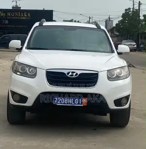 Hyundai Santa Fe 2010 Blanc