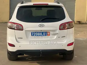 Hyundai Santa Fe 2010 Blanc