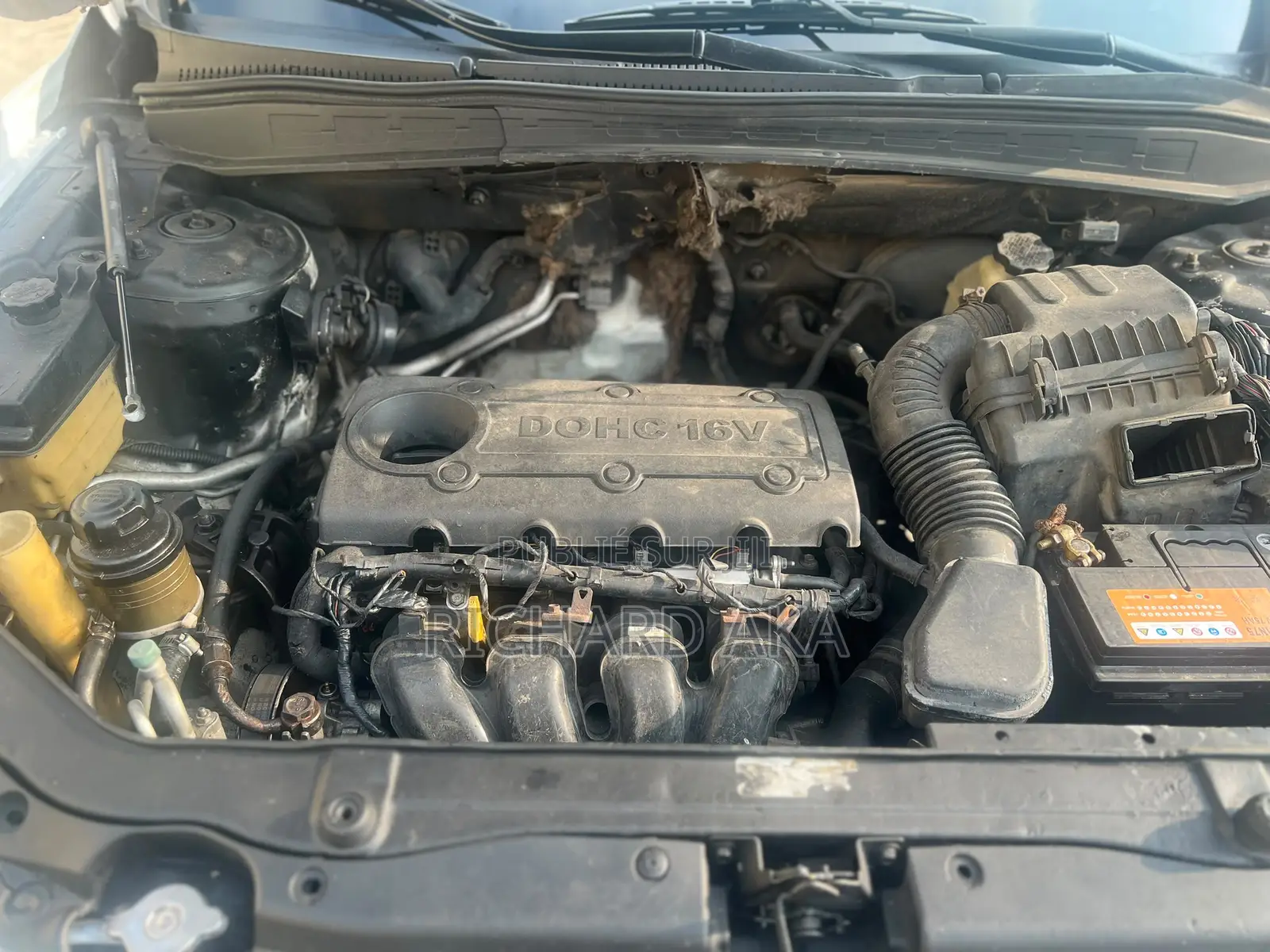 Hyundai Santa Fe 2010 Blanc