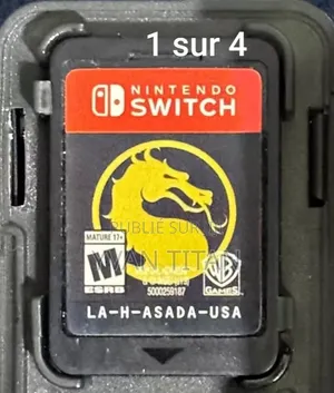 Disquette Nintendo Switch Mortal Kombat