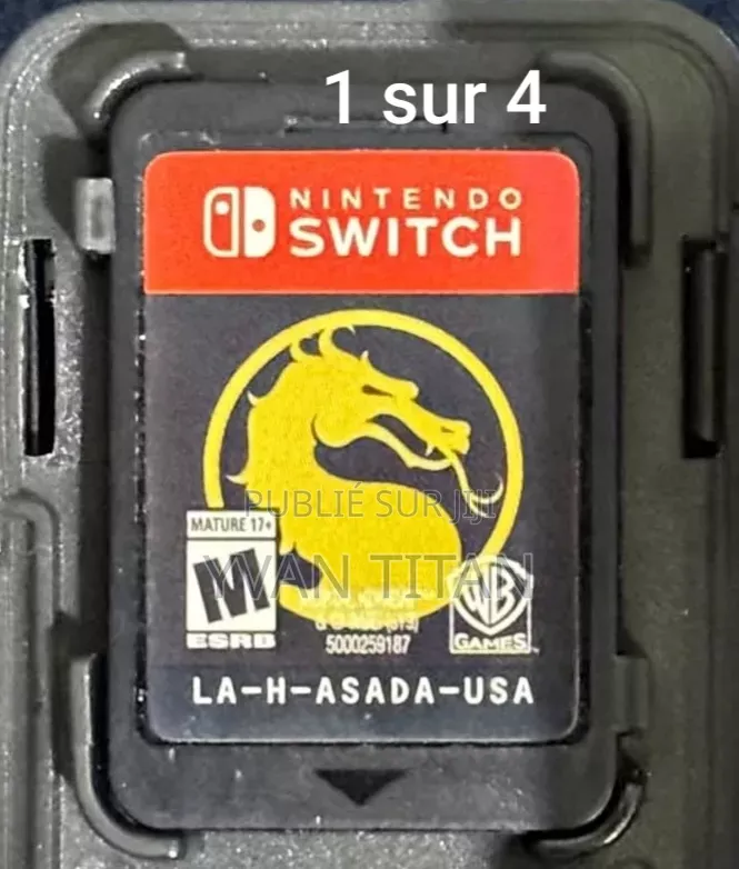 Disquette Nintendo Switch Mortal Kombat