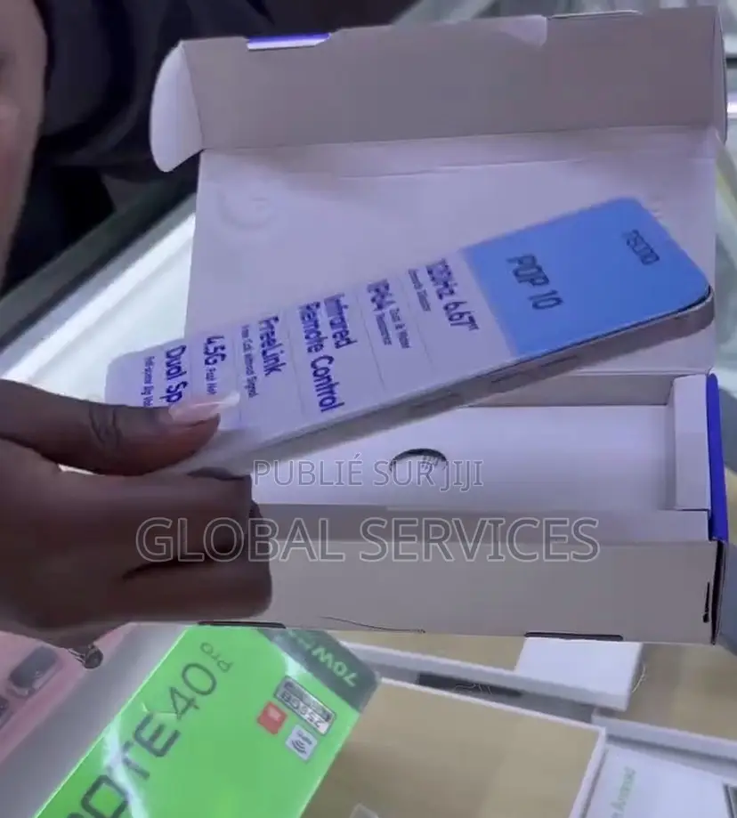 Nouveau Tecno Pop 10 128 GB Blanc