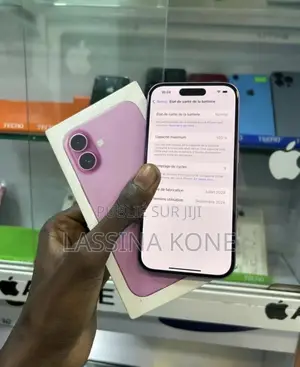 Nouveau Apple iPhone 16 256 GB Rose
