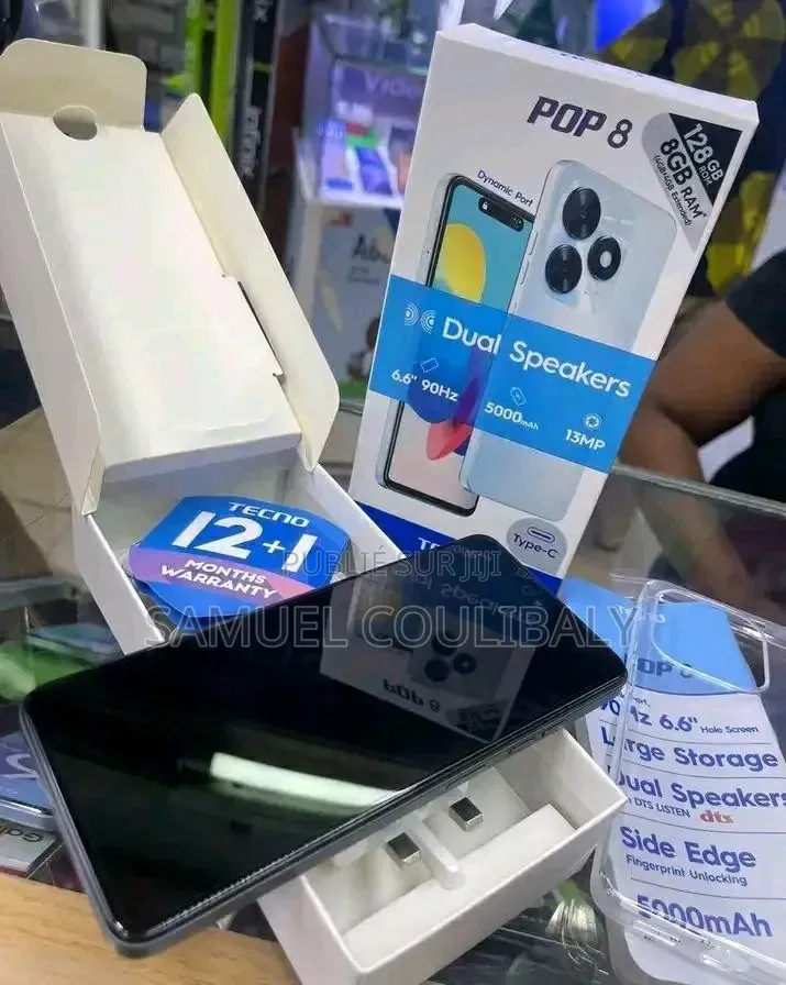 Nouveau Tecno Pop 8 128 GB Autre