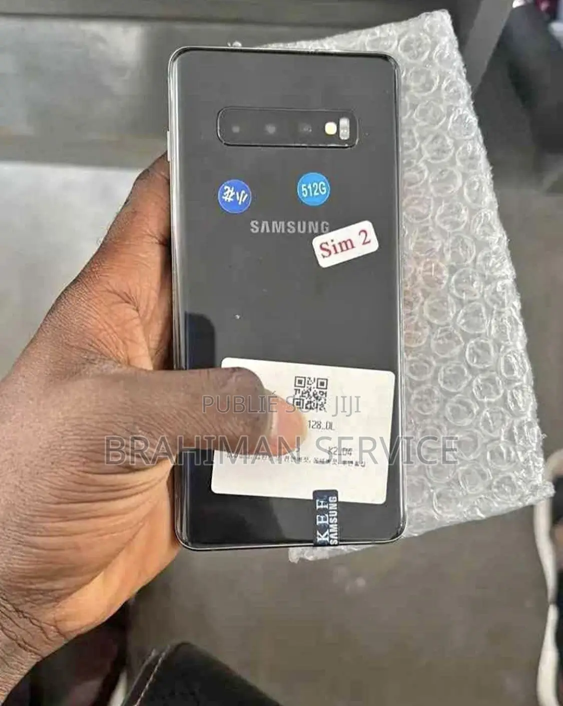 Samsung Galaxy S10 Plus 512 GB Noir