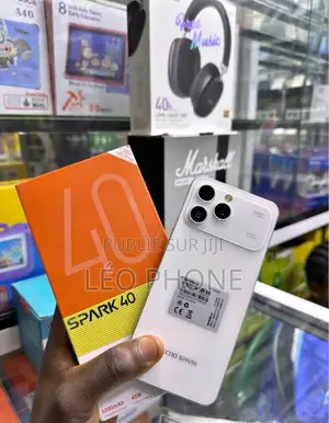 Nouveau Tecno Spark 40 256 GB Gris