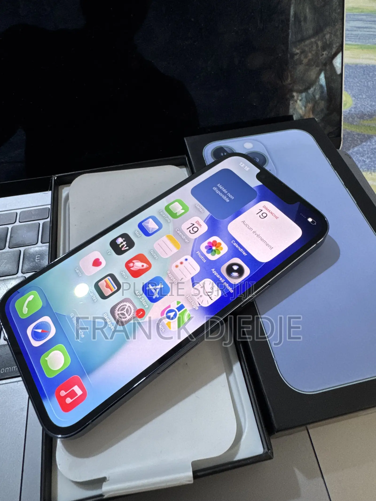 Nouveau Apple iPhone 13 Pro 128 GB Bleu