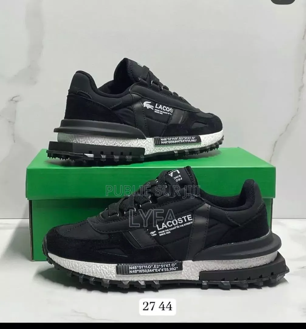 Baskets Lacoste Elite Active Black