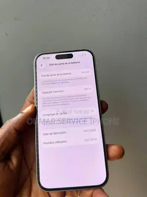 Nouveau Apple iPhone 15 Pro 256 GB Doré