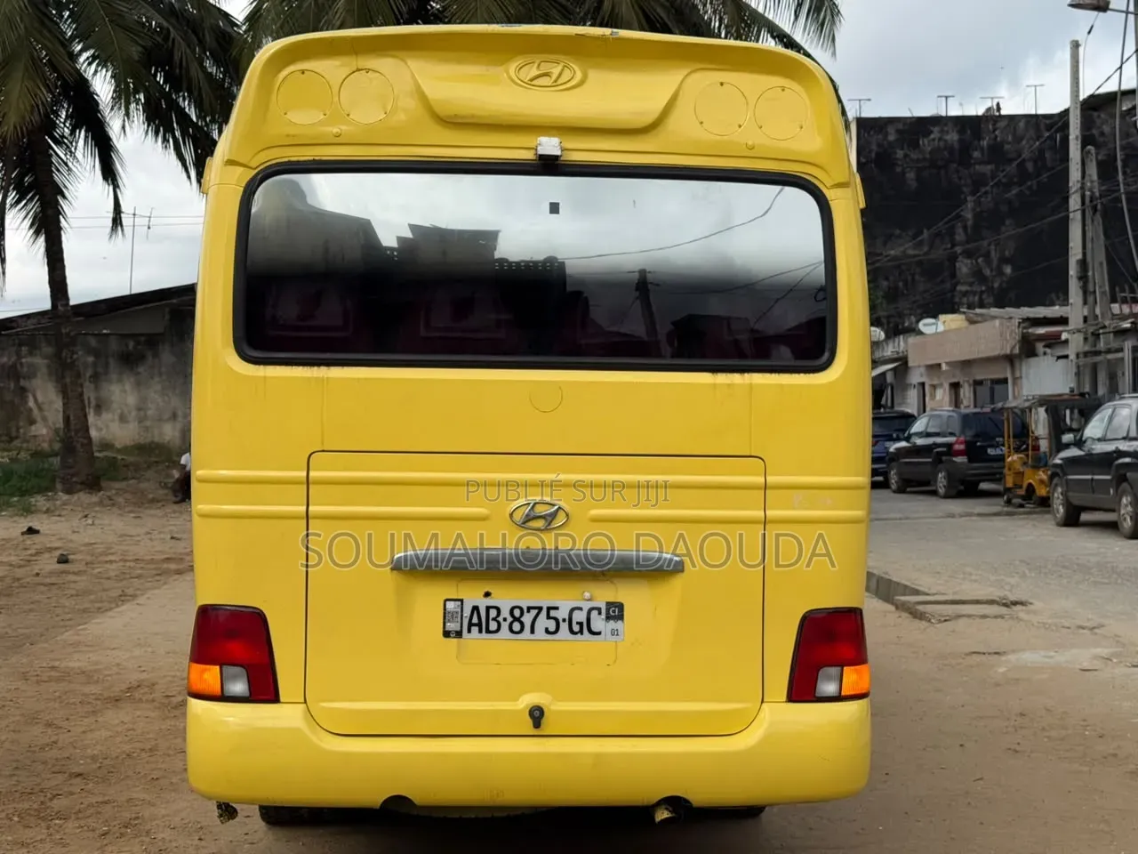 Hyundai County 2019 Jaune
