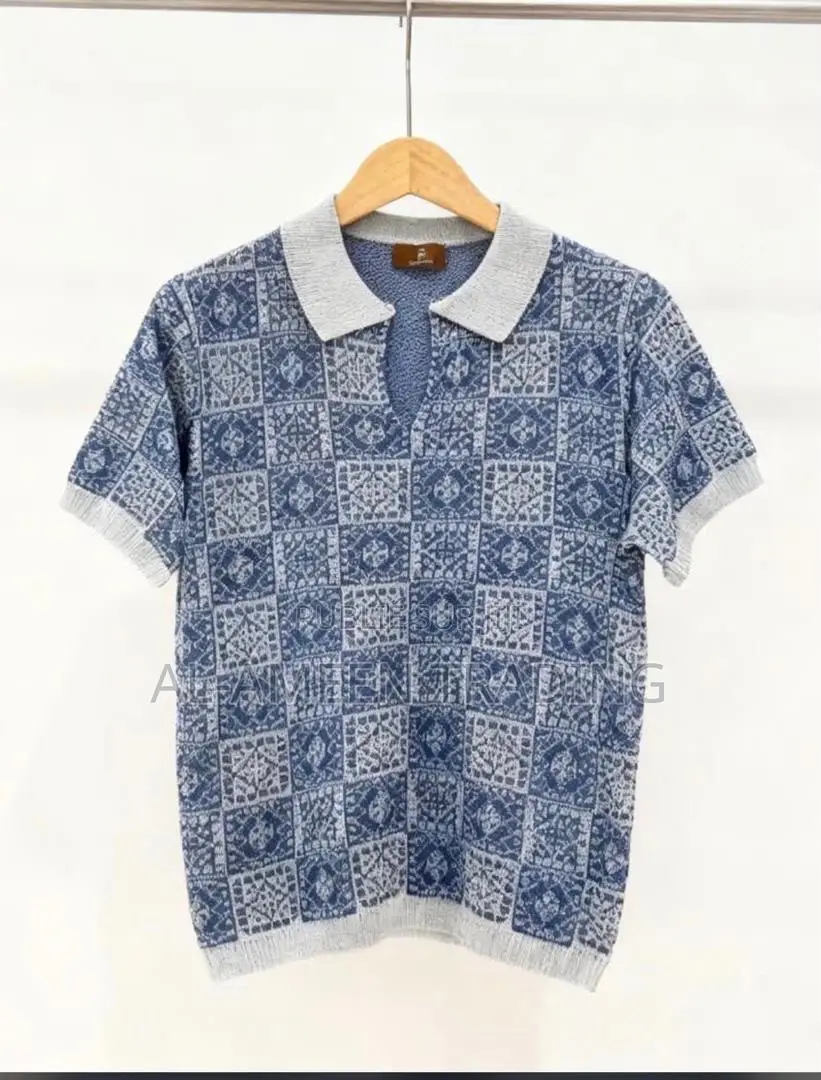 Polo Rose Et Bleu