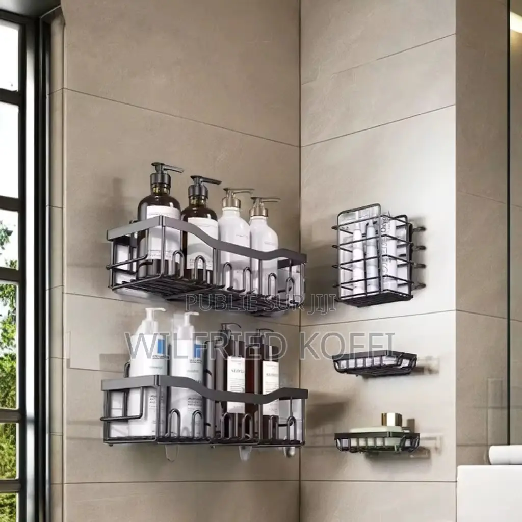 Étagère De Coin Salle De Bain