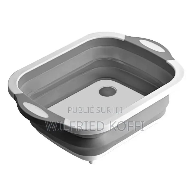 Bassine Pliable Multifonction 3 en 1