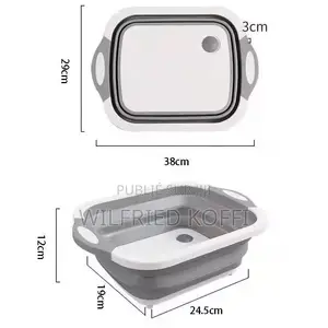 Bassine Pliable Multifonction 3 en 1